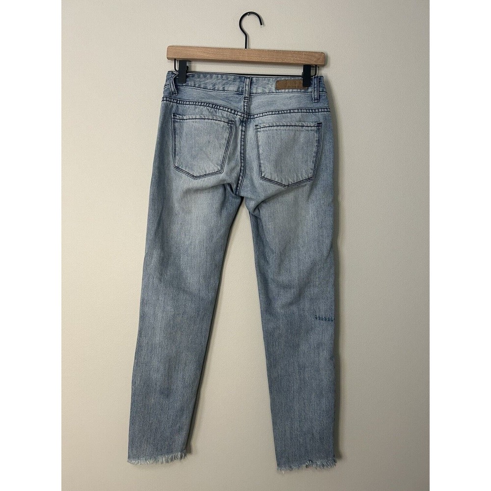 Denim Colab Saltwater & Song Distressed Ripped Avoca Skinny Jeans #3A40 SZ 7 - Picture 3 of 6